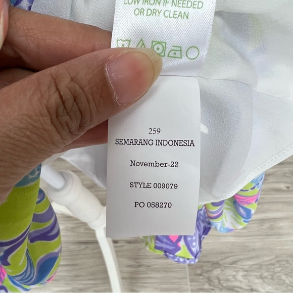 Lilly Pulitzer Martine Dress in Dew Drop Stay Fly Size S NWT - Picture 13 of 13